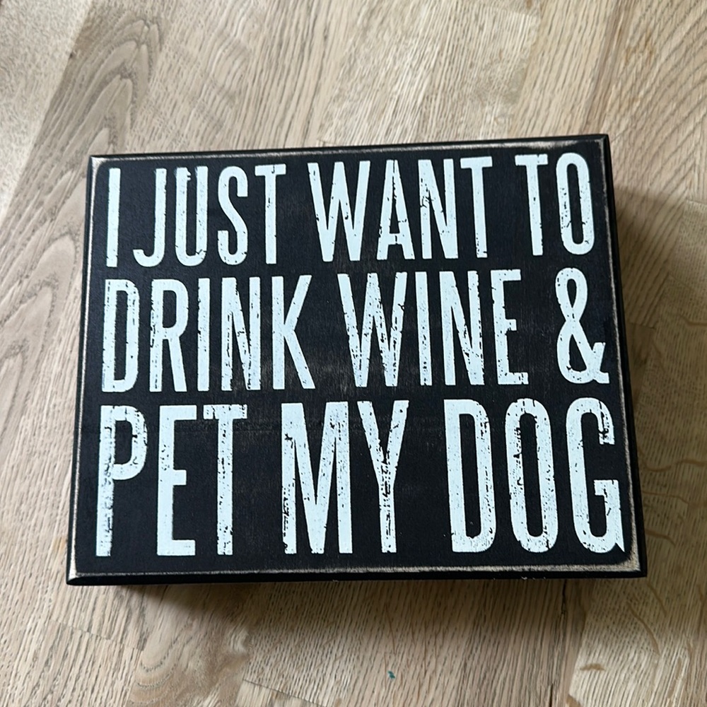Primitives by Kathy decorative sign.